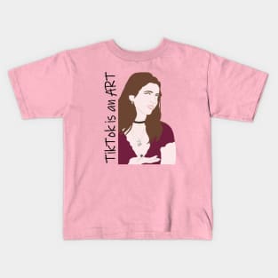 TikTok is an Art Kids T-Shirt